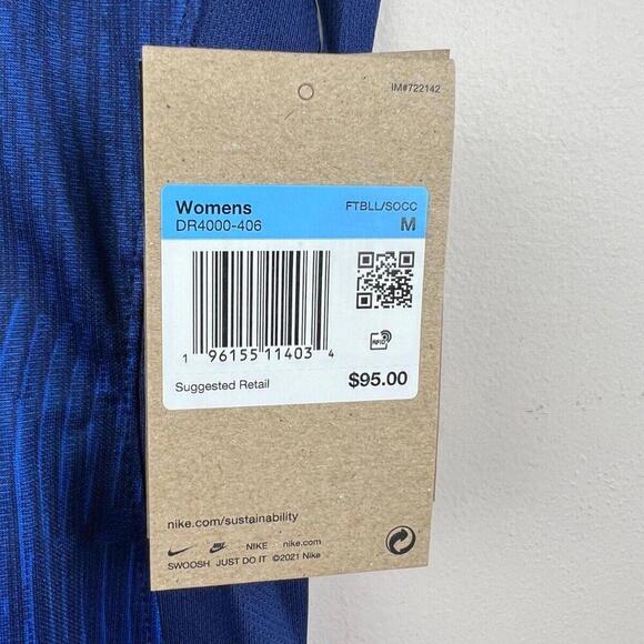 $95 Womens M Nike USWNT USA Soccer Jersey Blue 2023 DR4000-406 New - Picture 8 of 9